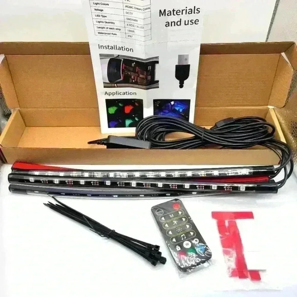 NEW Smart LED Interior Car Lights Dash LED Waterproof - Picture 1 of 9